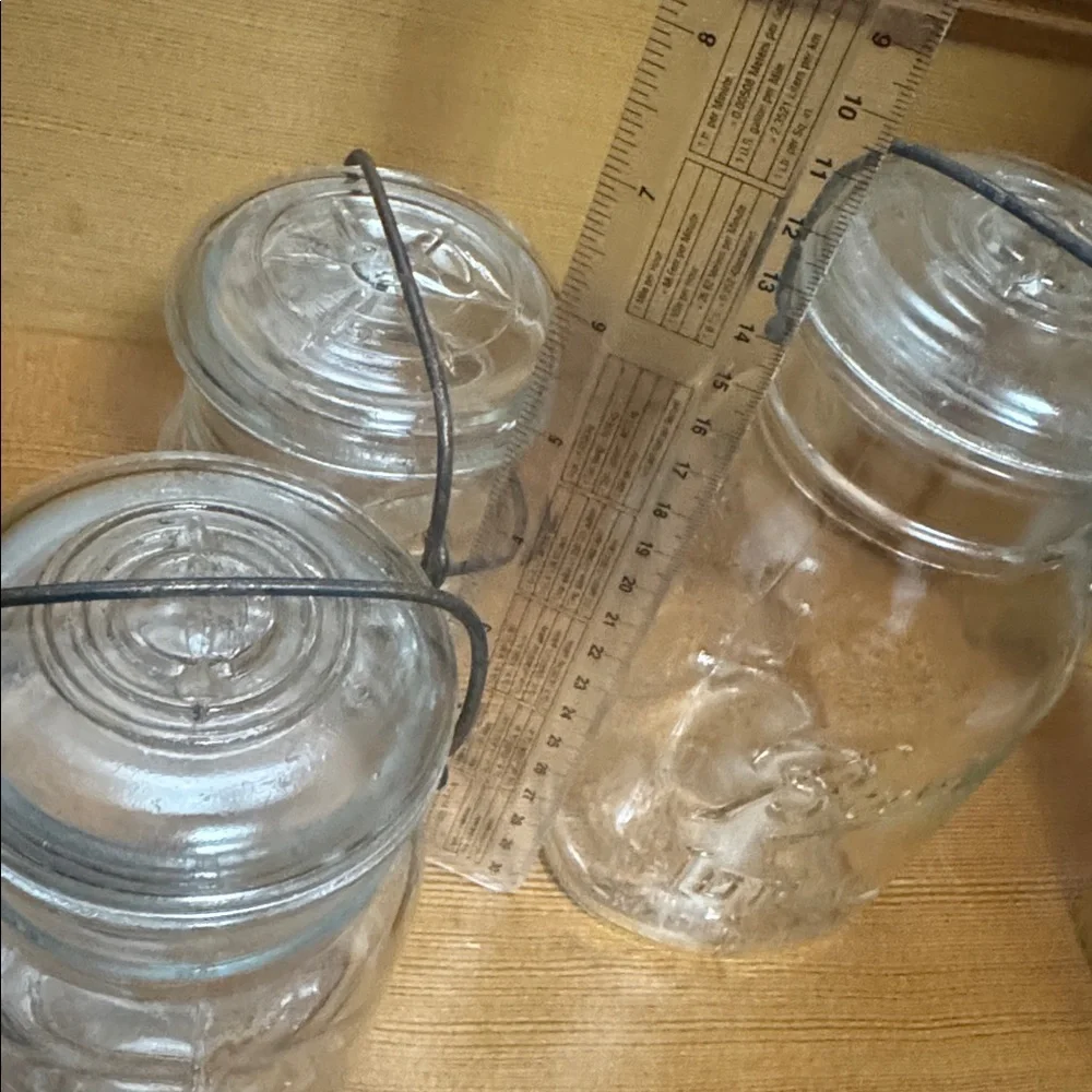 3 VTG Ball Ideal Jars